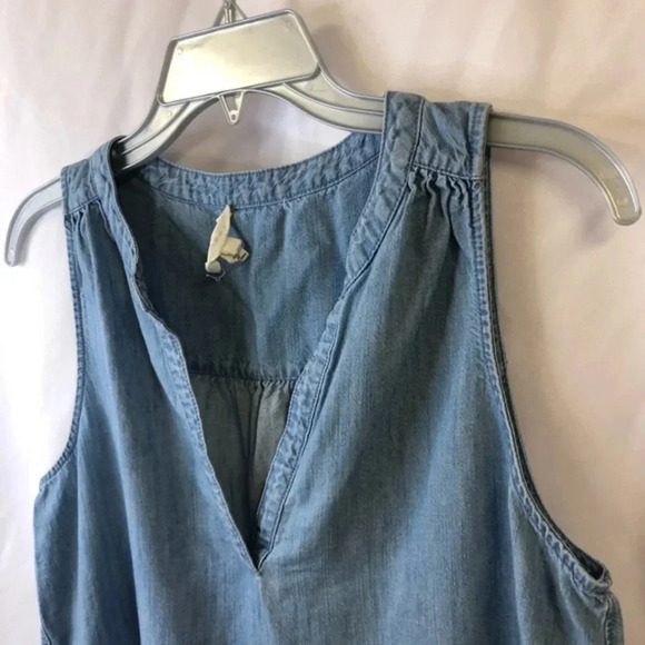 Soft Joie Crissle Chambray Shift Dress S - Picture 8 of 10